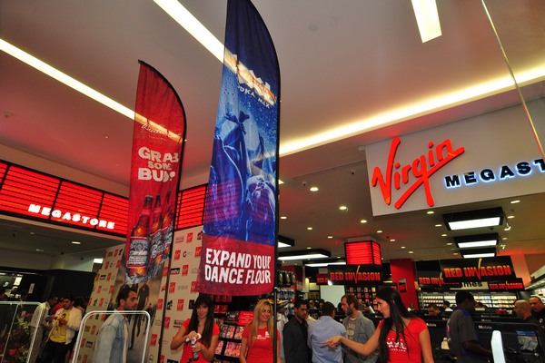 Virgin Megastore Opening